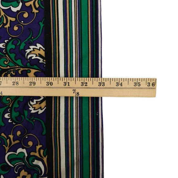 Laundry By Shelli Segal Paisley Mini Dress Womens Size 10 Bell Sleeve Stretchy - Picture 6 of 15